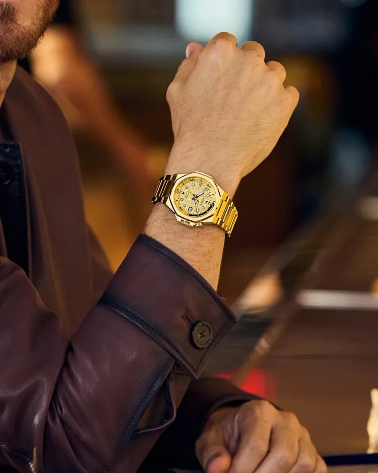 Series8 890 City Lights Gold-Tone Dial Stainless Steel Bracelet Series8 890 City Lights Gold-Tone Dial Stainless Steel Bracelet